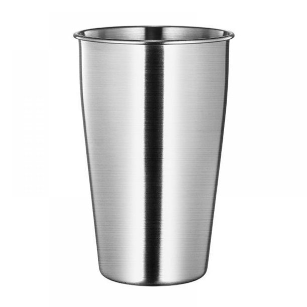 Stainless steel pint cup